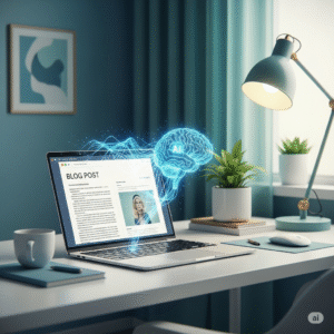 Read more about the article How to Write Blog Posts with AI (Step-by-Step)