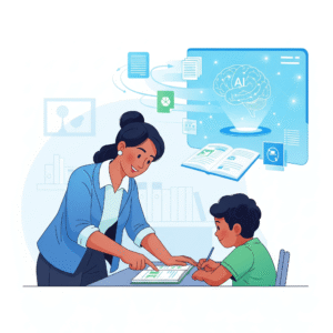 Read more about the article AI as a Co-Pilot Education: How Technology Is Enhancing Learning