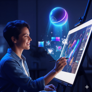 Read more about the article AI for Creators: Your New Creative Co-Pilot