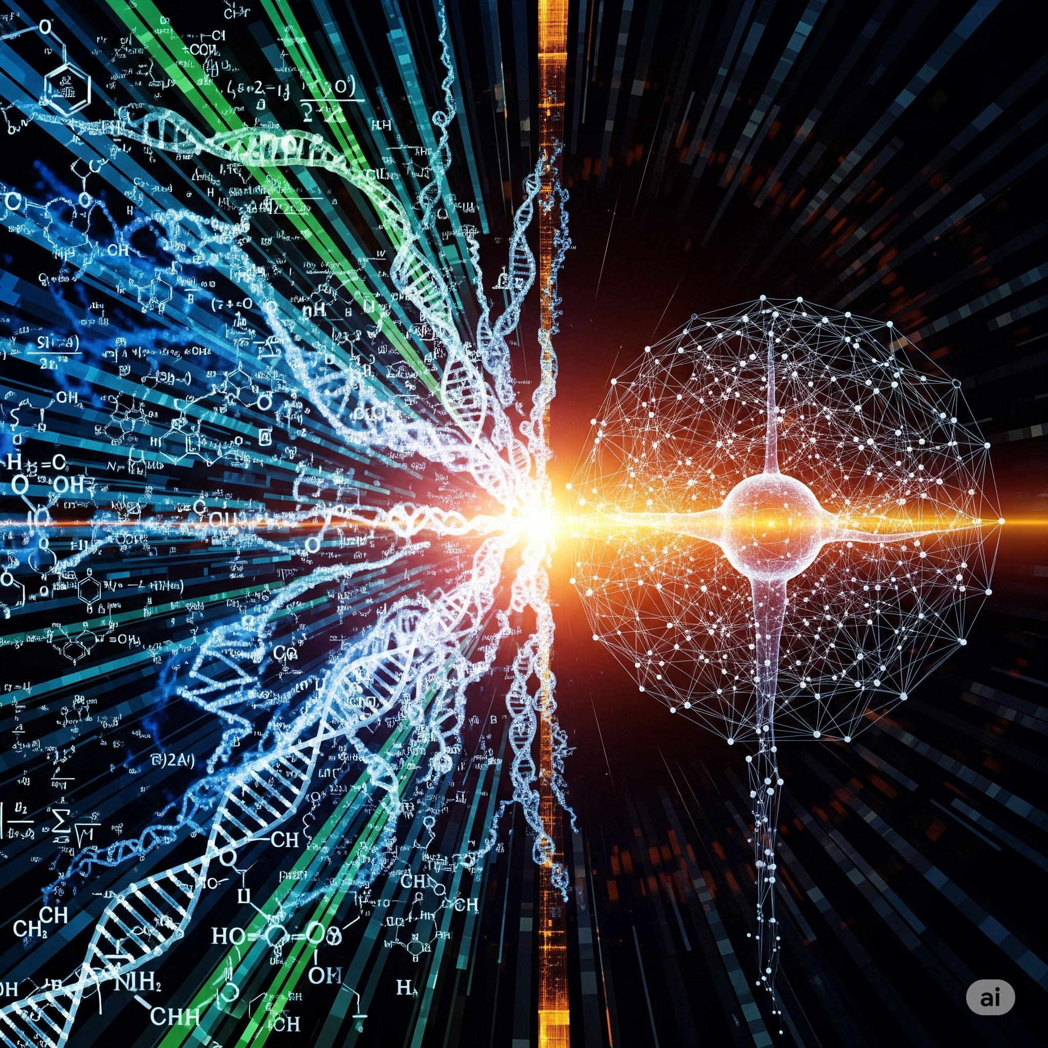 The power of AI scientific discovery accelerating research.