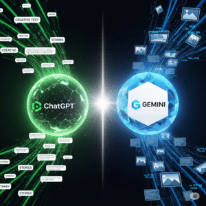 Read more about the article ChatGPT vs Gemini: Which AI Is the Better Creative Partner?