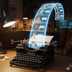 Read more about the article Cure Writer’s Block & Write Killer Dialogue: The AI Screenwriting Guide