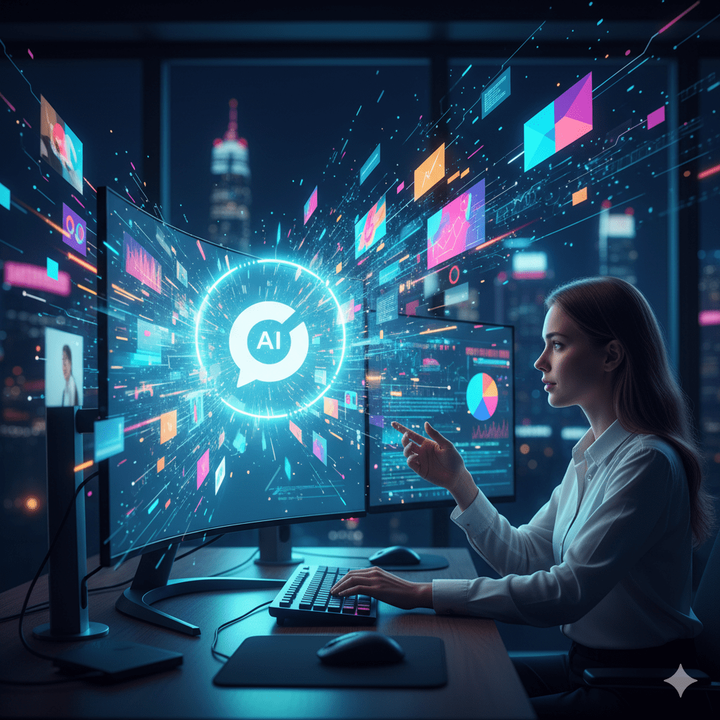 A ai & digital marketing mastering content creation & chatgpt expert uses generative AI to produce content rapidly.