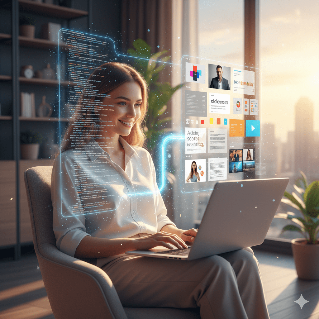 A generative ai for digital marketing specialist uses advanced tools for rapid content creation.