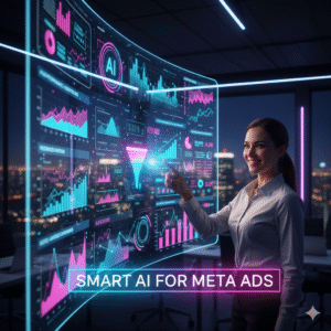 Read more about the article AI Tools to Run Meta Ads Are the Future: 5 Secrets That Cut Your Costs by 50%