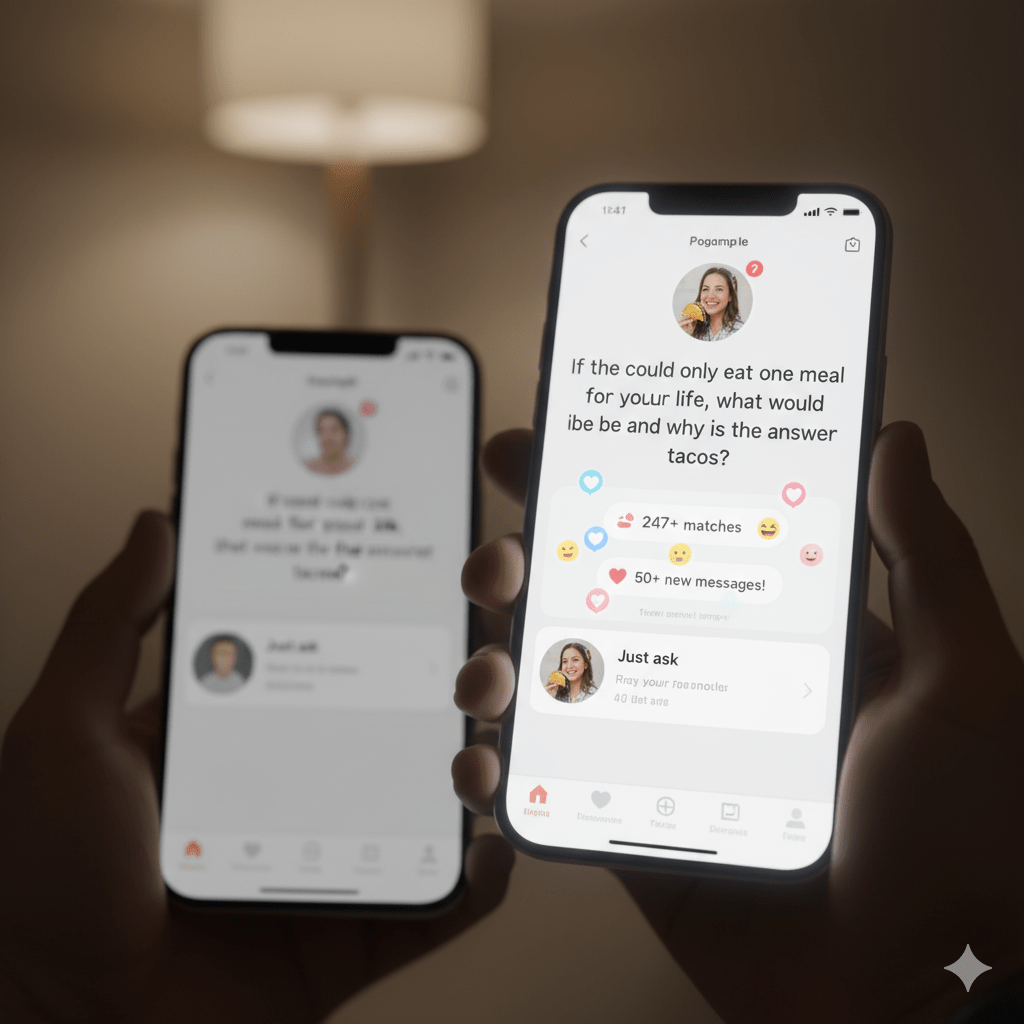 Writing the best prompt for dating app profile for higher matches.