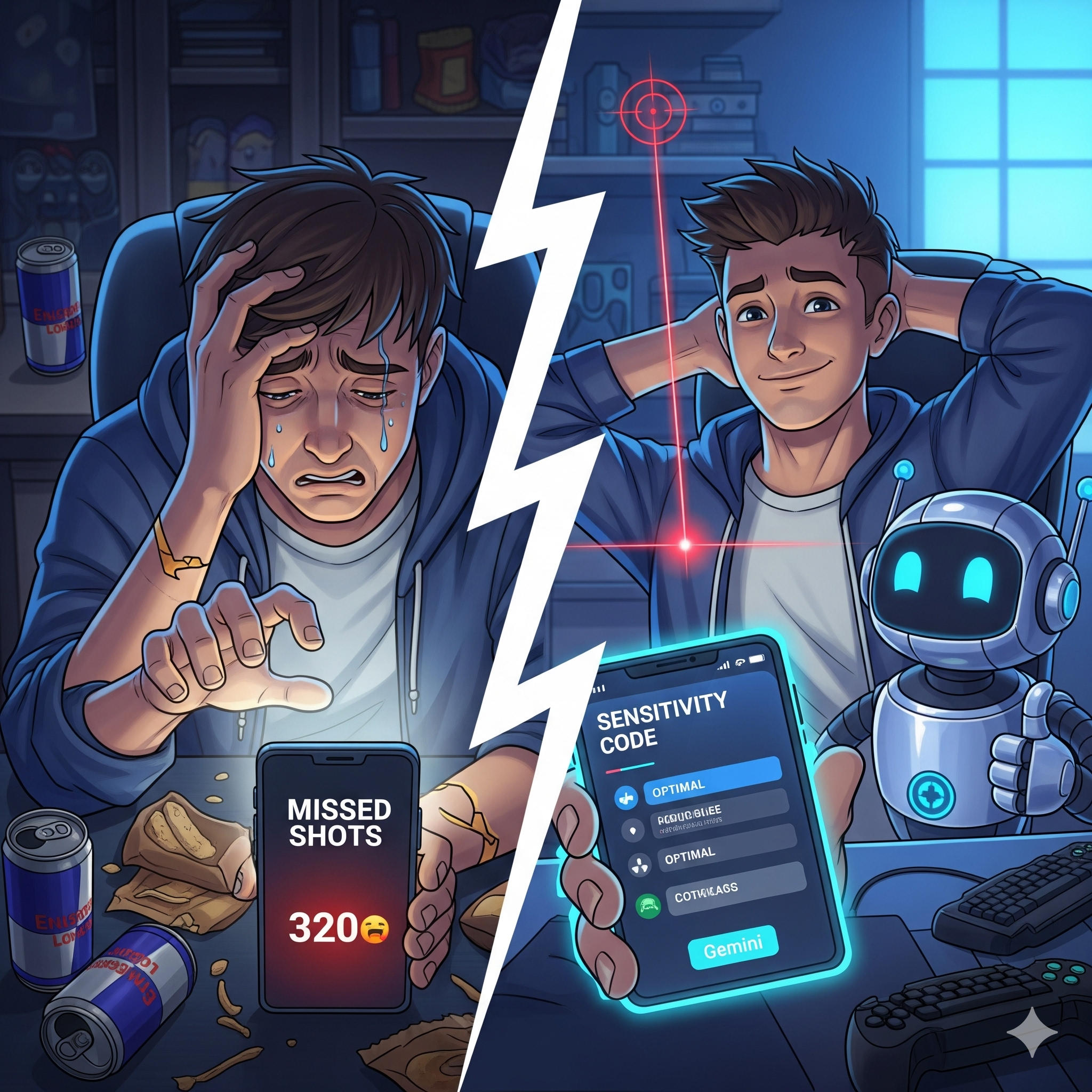 Alt Text: bgmi sensitivity code chatgpt prompt interface showing laser-accurate crosshair settings and creative workflow automation.