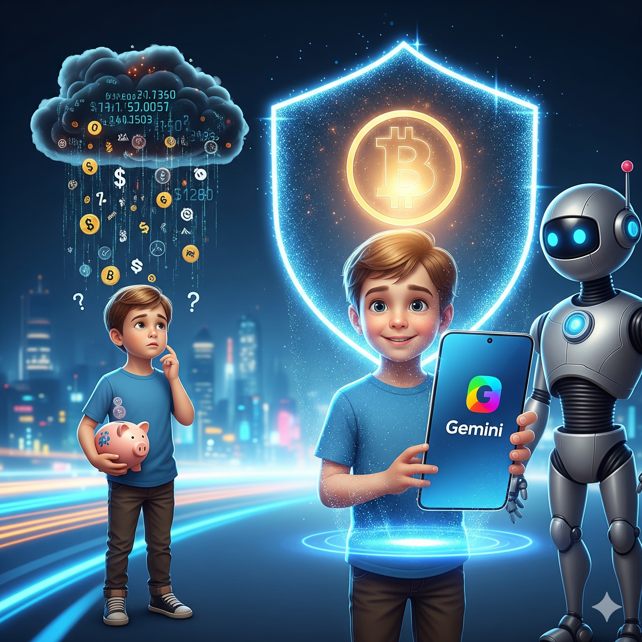 gemini app for btc interface showing secure bitcoin wallet and trading features.