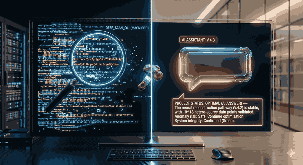 A split-screen digital graphic showing the difference between answer engine vs search engine for seo, with blue links on the left and a conversational AI response on the right